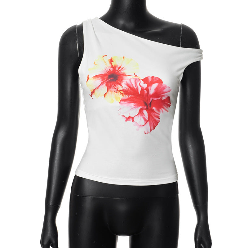 Flower Print Tee