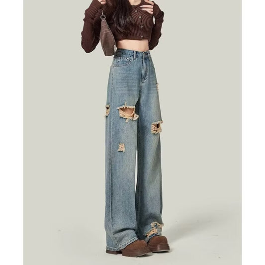 Simple Ripped Jeans