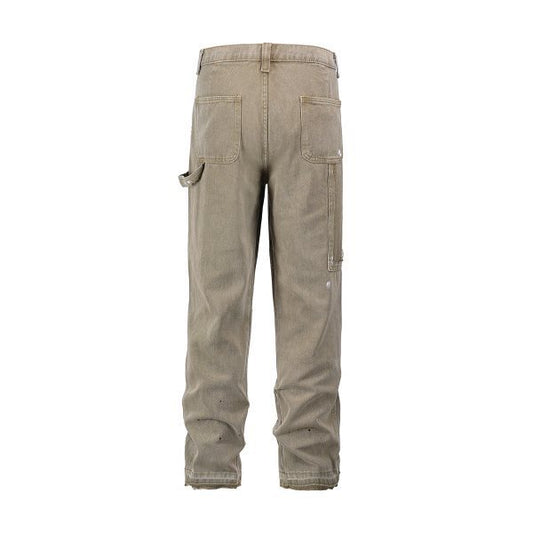 Stitch Bag Straight Jeans