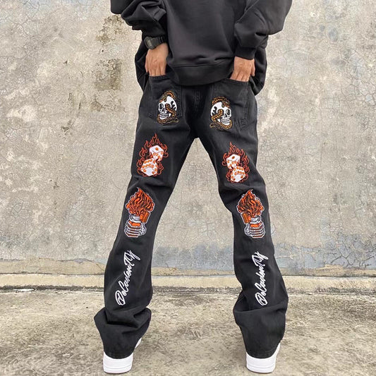 Skull Dice Everything Nice Jeans